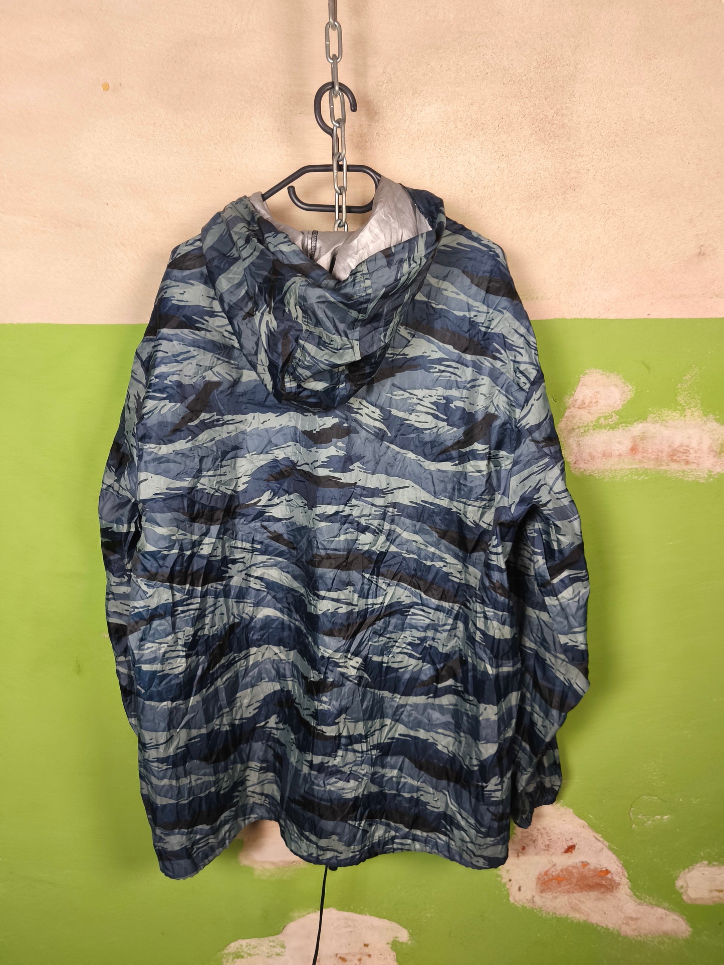 Issued Russian Blue Kamysh Rain over suit  [48-50/4]