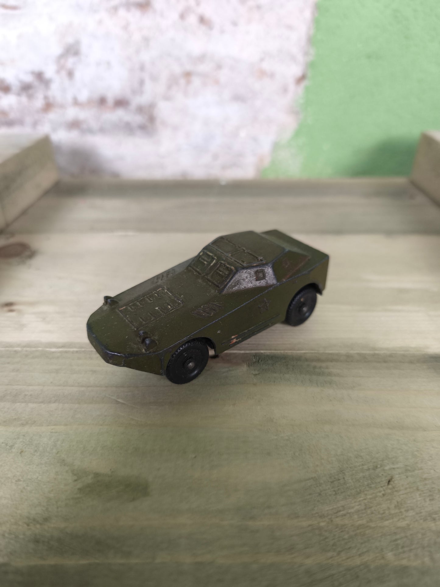 Soviet Metal Military Vehicle Toys