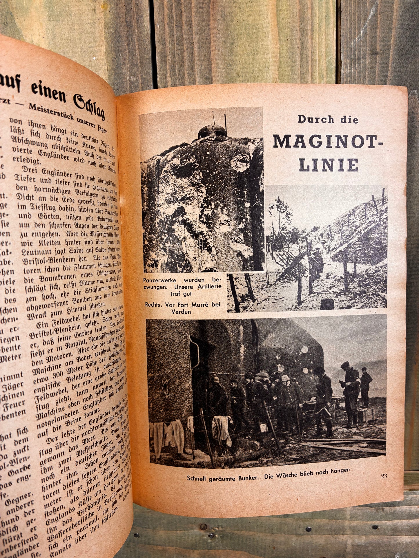 1940 NSDAP Kleine Kriegshefte - France Campaign (Nr. 5/6)