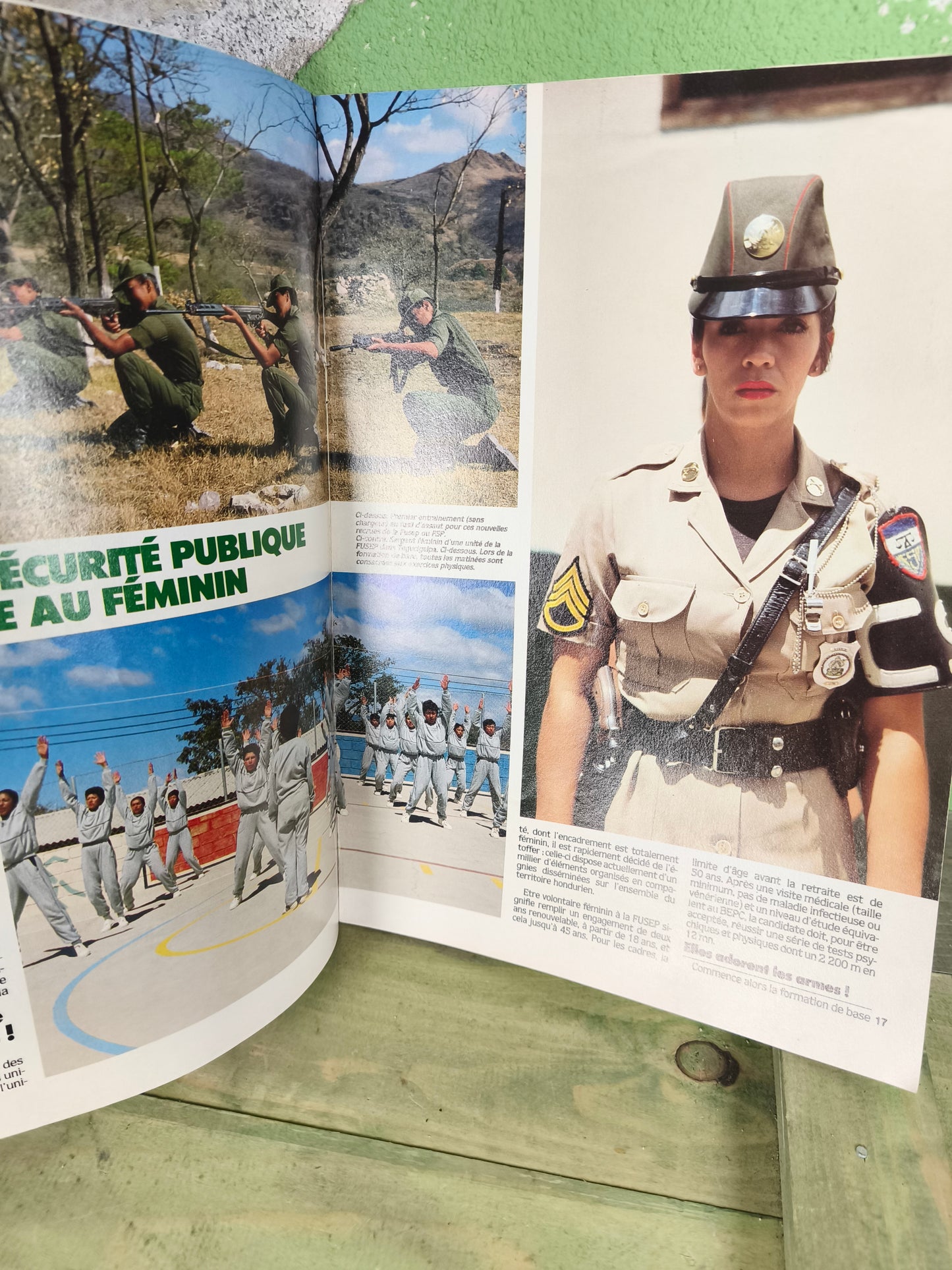 1989 French RAIDS Magazine: N°36 Army of Females / L'Armée au Feminin