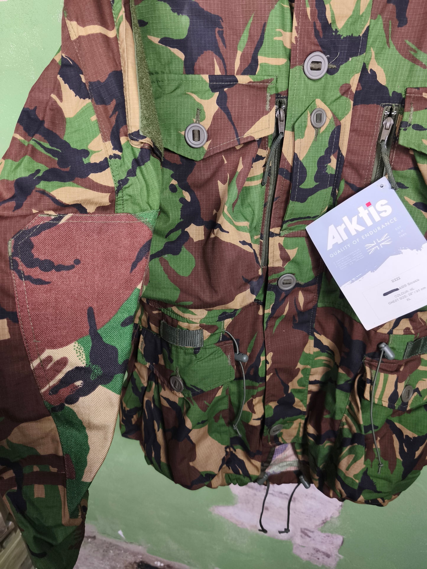 Arktis B222 Dutch Army Air Mobile Brigade Woodland DPM Smock