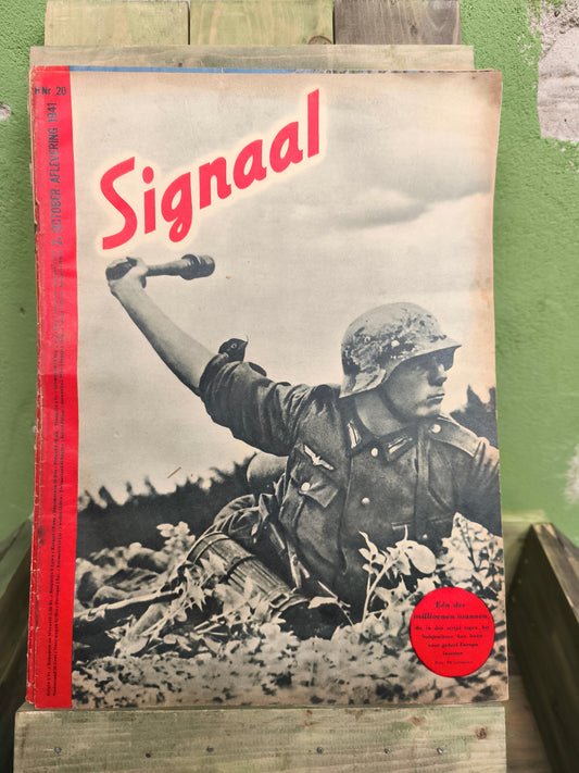 WW2 Wehrmacht Propaganda Magazine "Signal" (French, Dutch, Belgian)