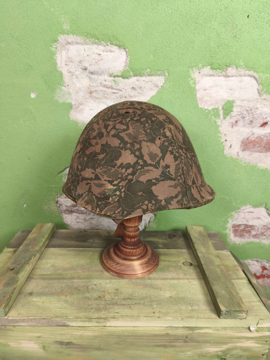 Issued Soviet SSH-60 Steel Helmet + Rare 1960 Palma Cover