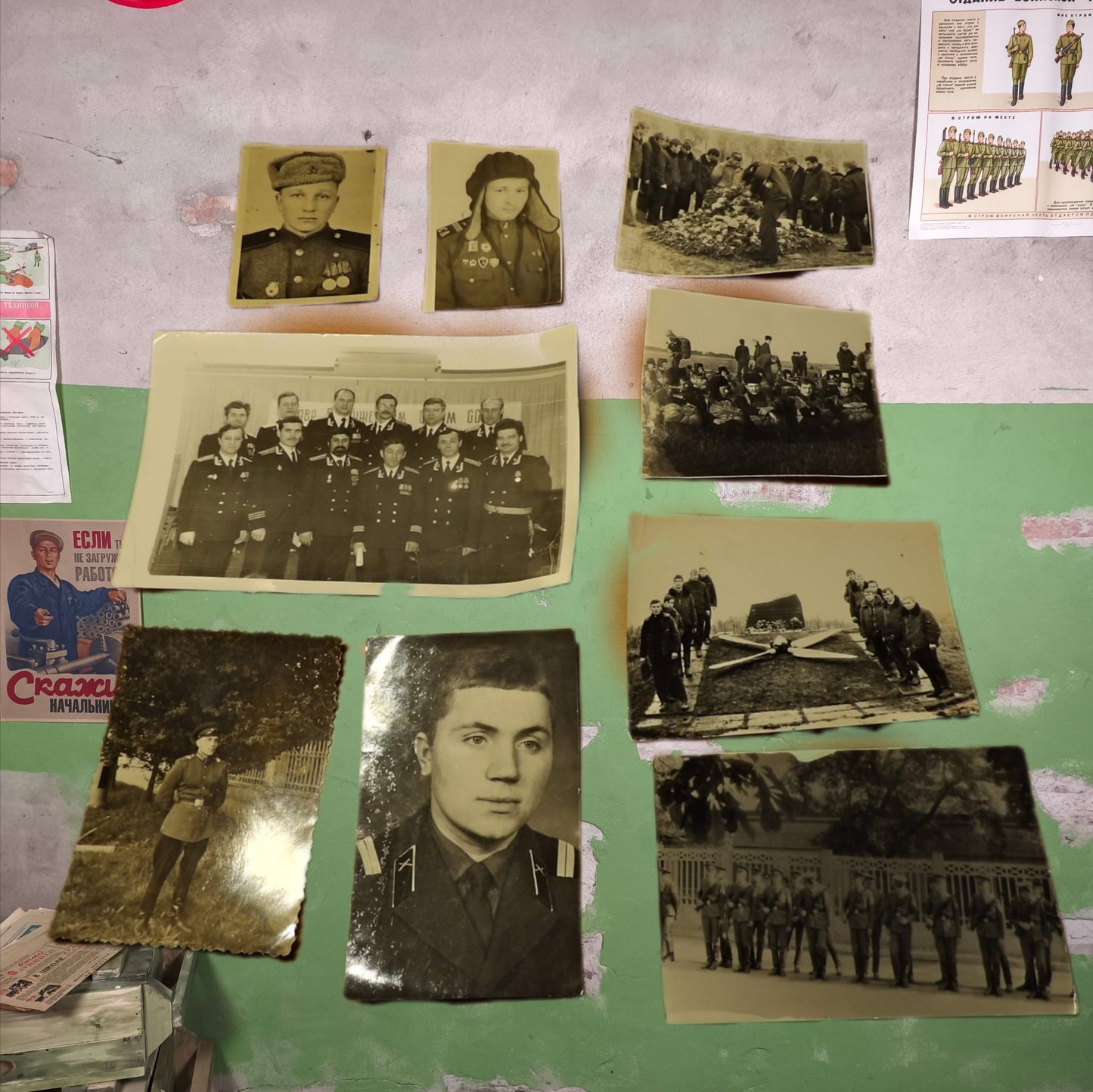 Large Random Soviet Army Photo Collection Red Army to Cold War (9 Photos)
