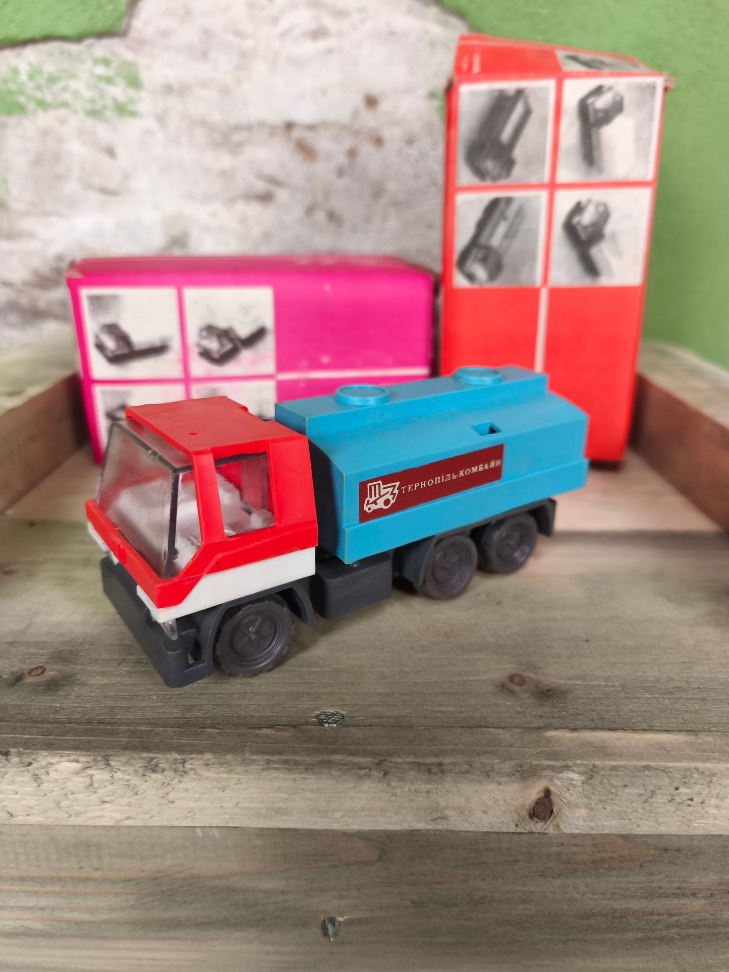 USSR 1979 Toy Truck Ternopil Combine Plant