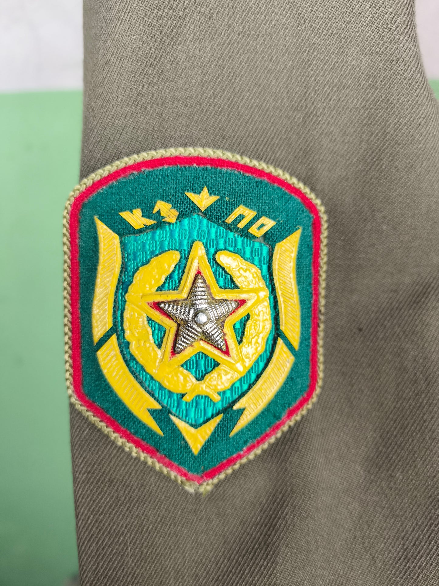 Soviet PV KGB Border Guard Dress Jacket+Shirt/Tie [52/4]