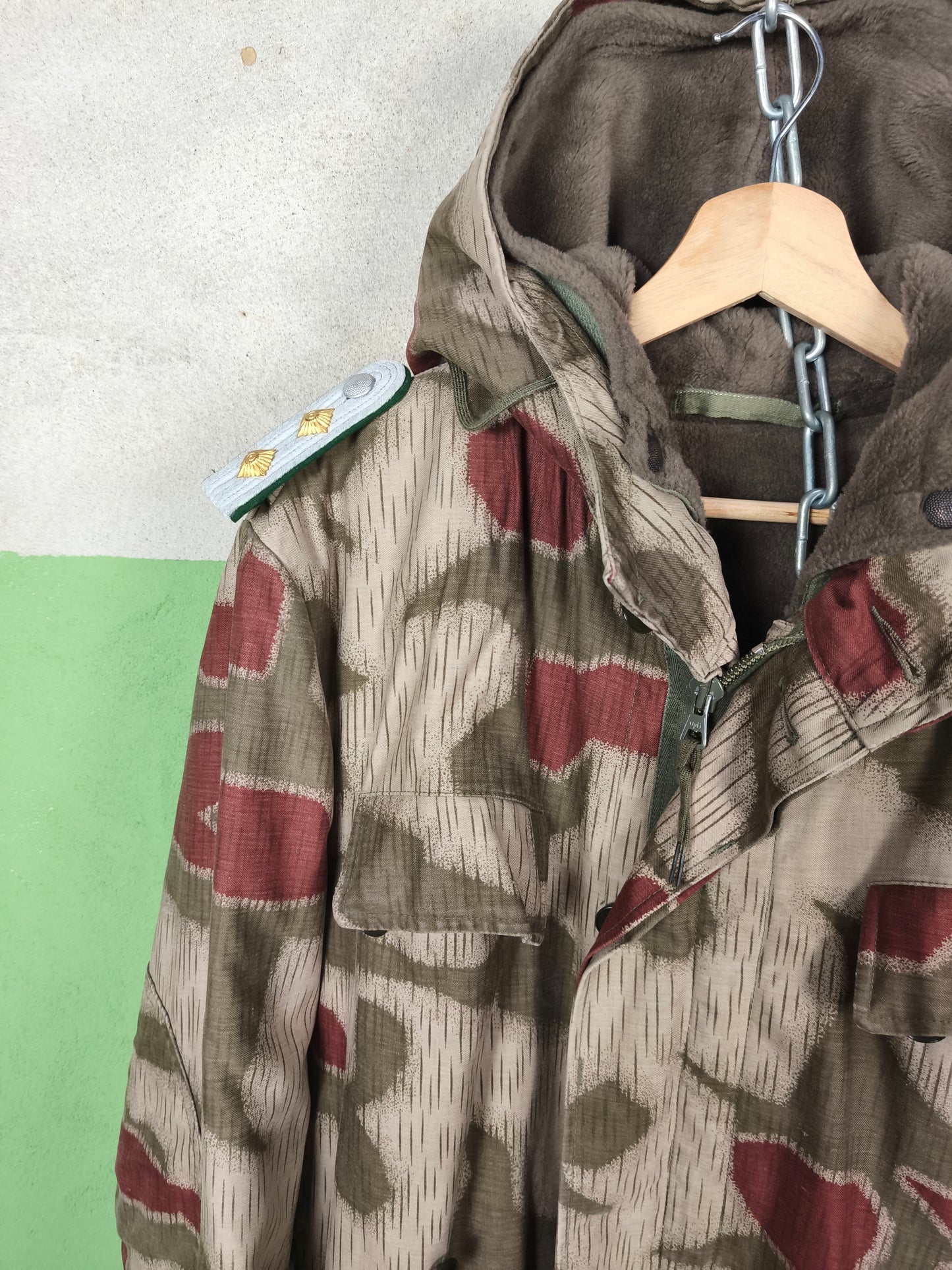 *BEST EVER* Oberleutnant BGS Sumpftarn PARKA [52] M-L