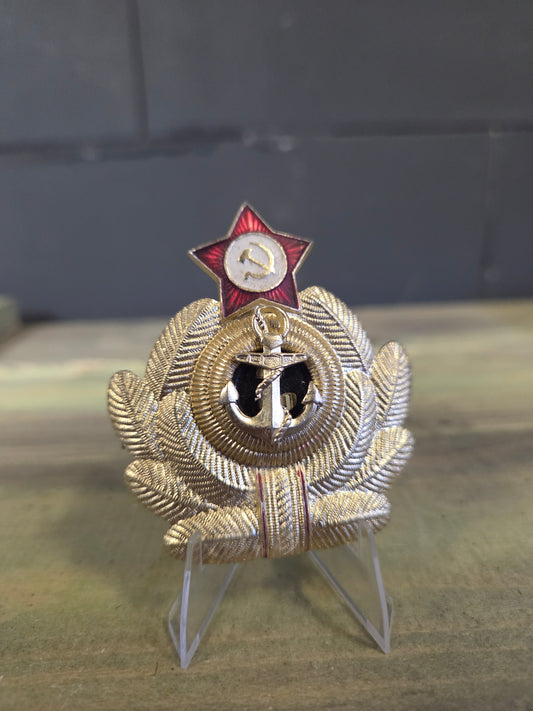 USSR Navy Officer 'Crab' Cockade