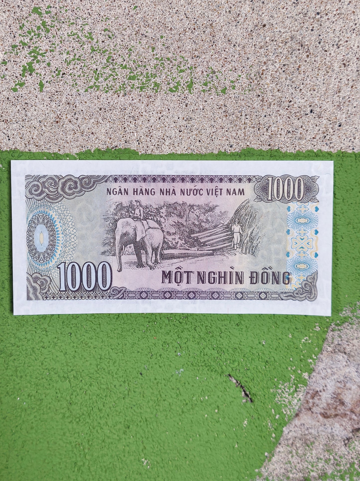 1000 Vietnamese Dong Unissued