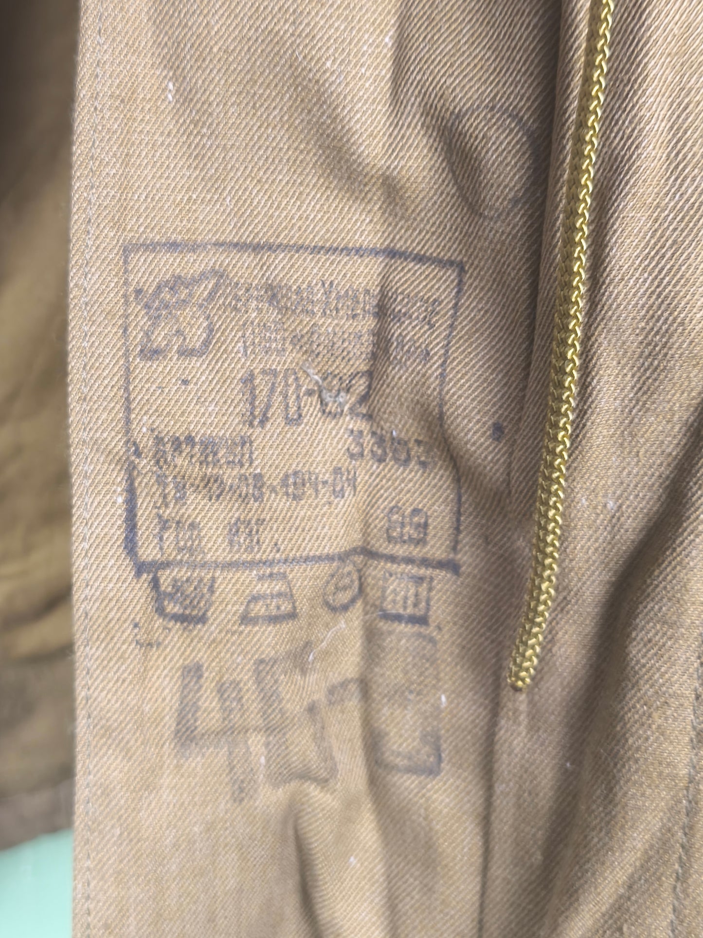 1989 Soviet "Afghanka" Winterjacket