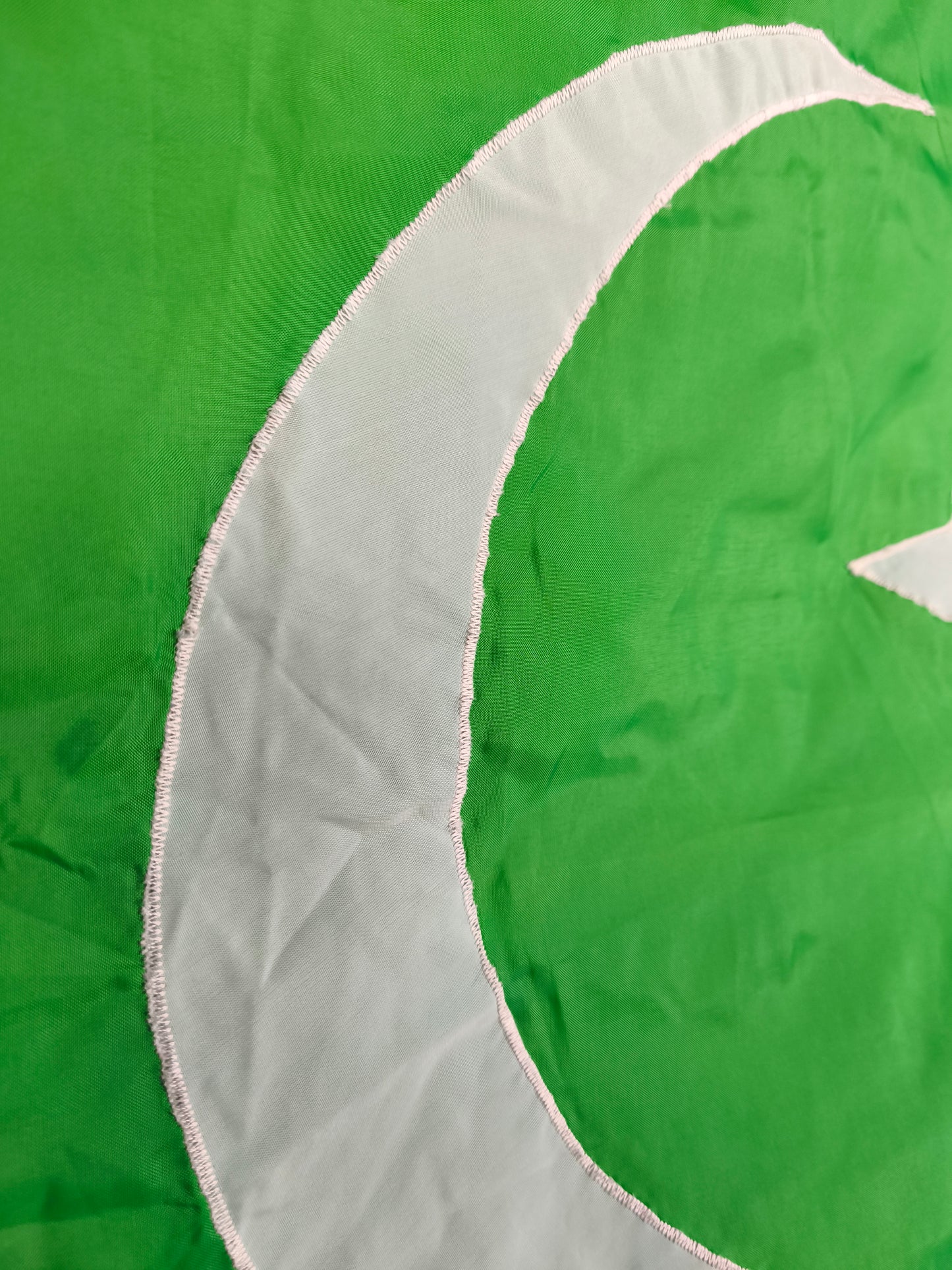 PAKISTAN Flag (made in DDR) 120X90cm / 47"x35"