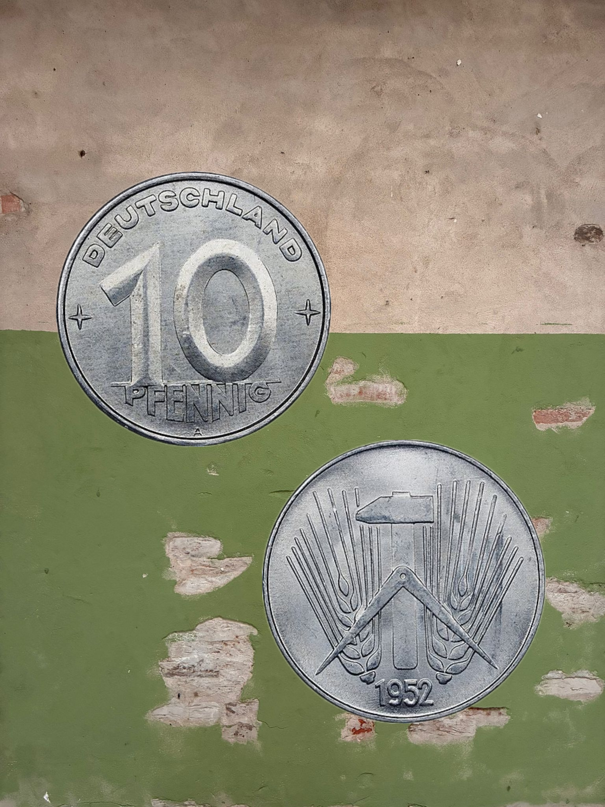 1952-1989 East German Coins DDR Pfennig, Mark & Commemoratives