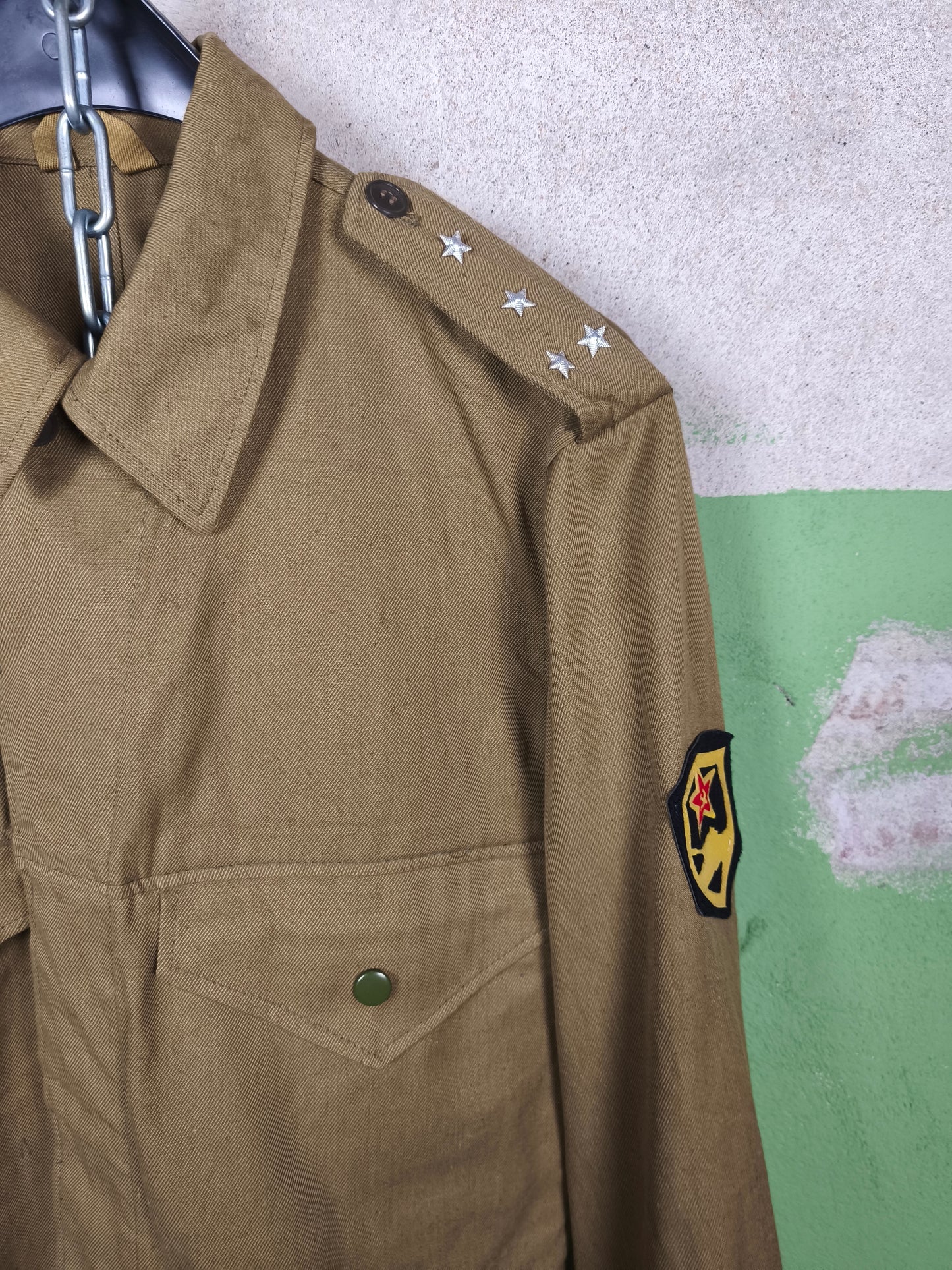 Unissued 1991 Soviet M69 Captain Tankist Uniform [48-3]