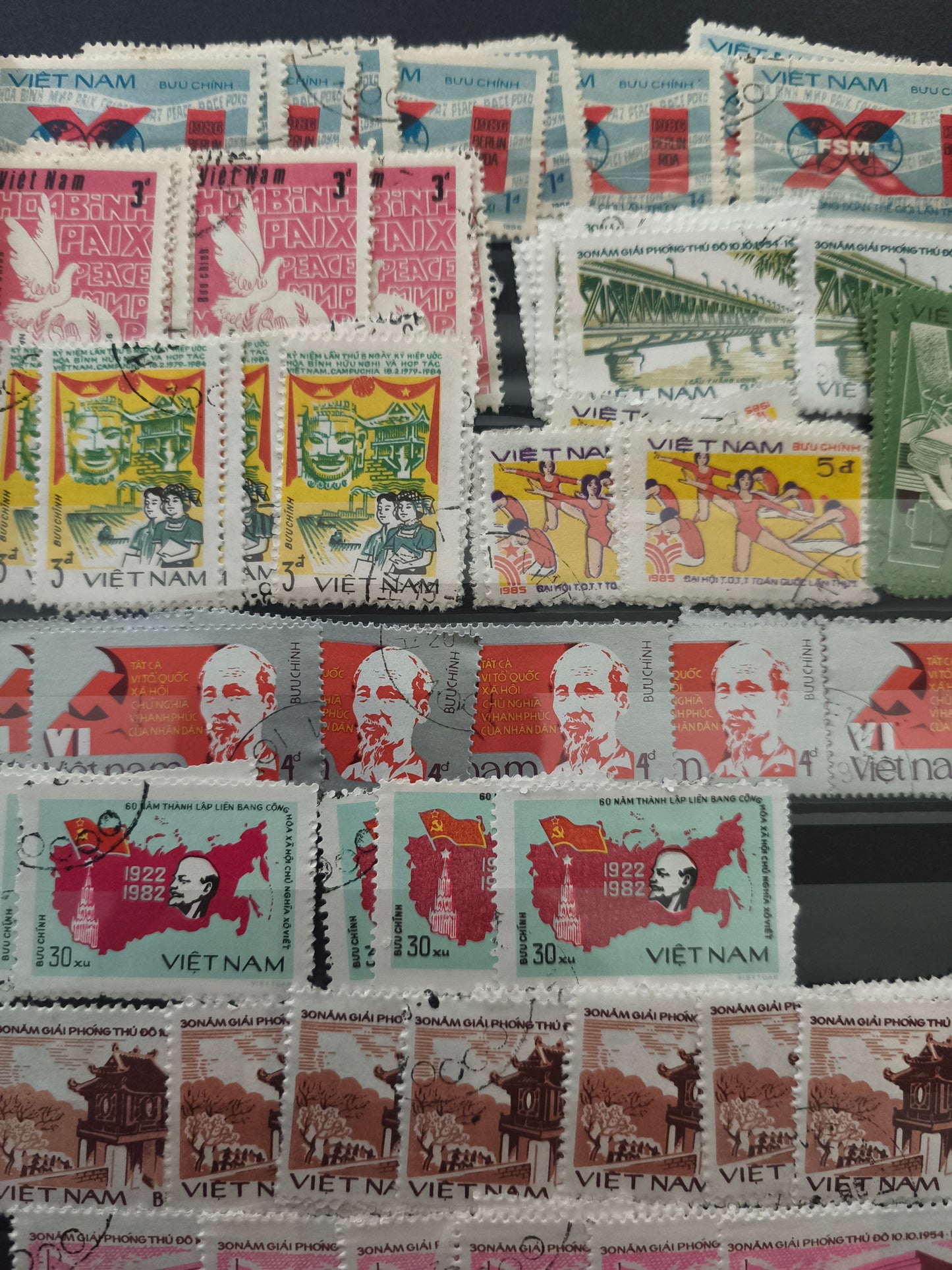 Vietnam Mystery Stamp Set (10 pieces)