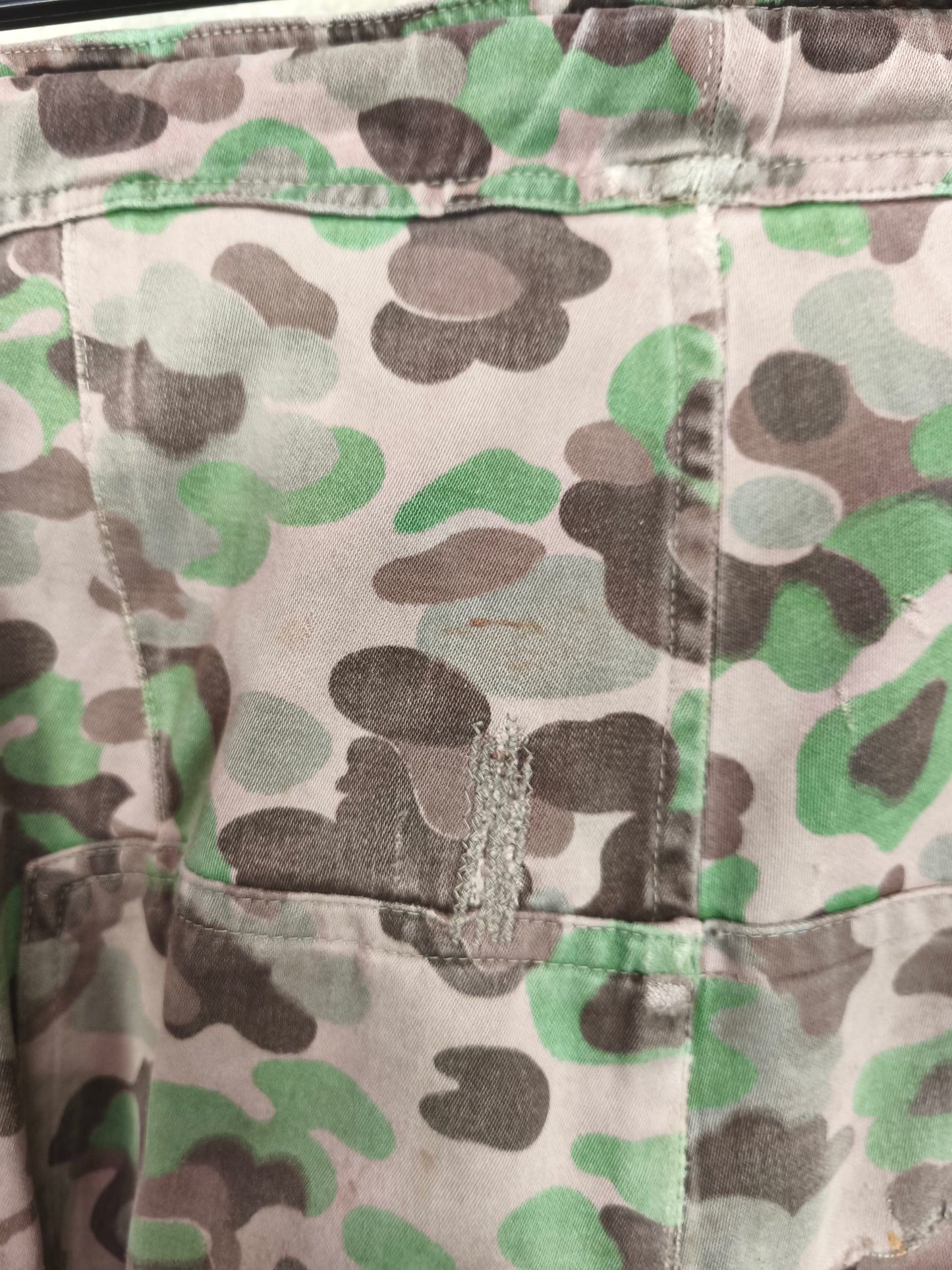Issued Austrian Army Pea Dot / Erbsentarn Field Pants [S-Long]