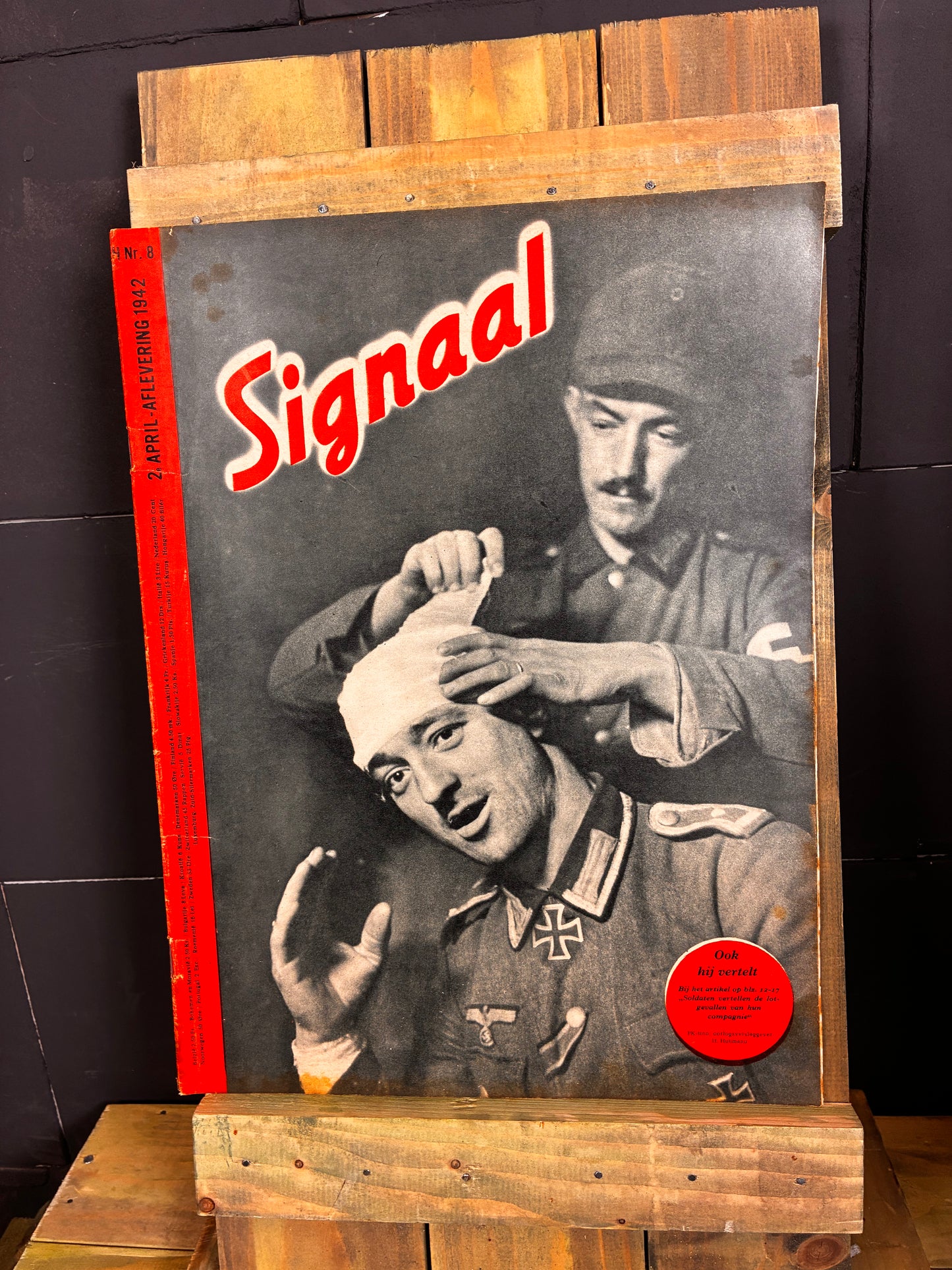 1940-44 Wehrmacht Propaganda Magazine "Signal" (French, Dutch, Belgian)