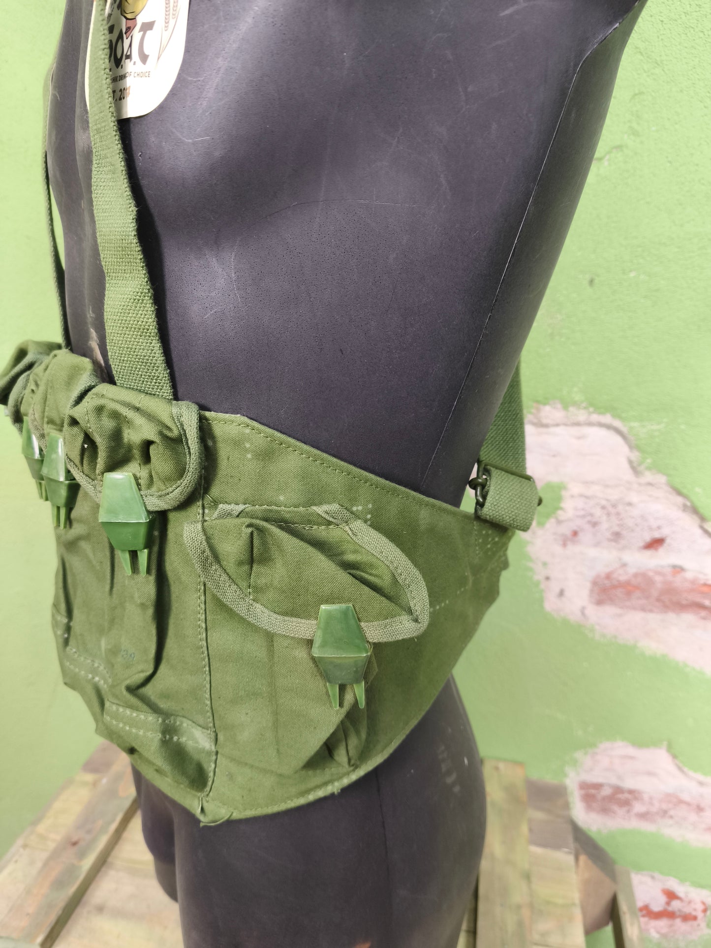 NOT ON SITE Issued China P.L.A ??plastic clamps Chest Rig