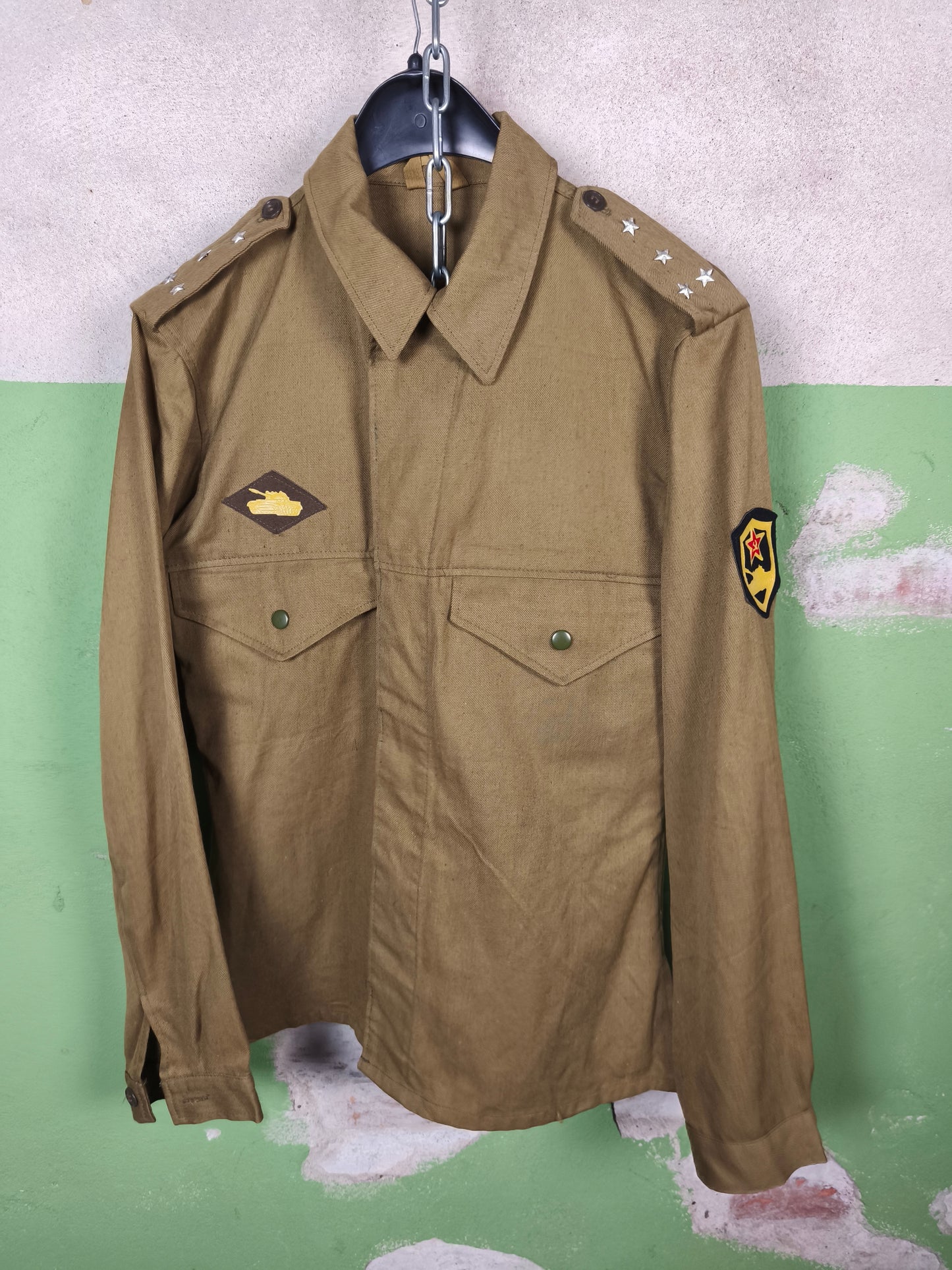 Unissued 1991 Soviet M69 Captain Tankist Uniform [48-3]