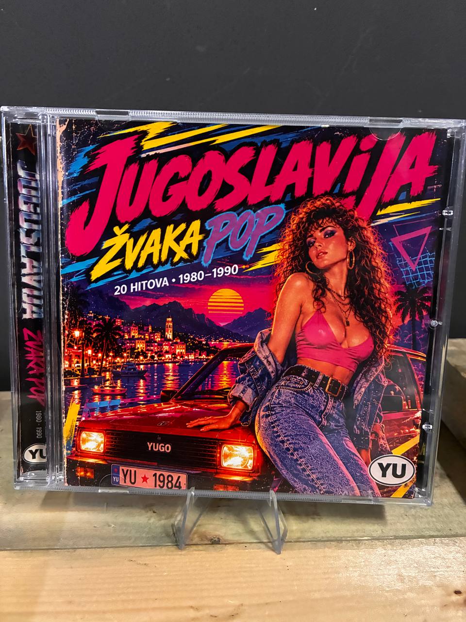 Jugoslavija Žvaka Pop Yugoslav Pop & Synthpop Music CD