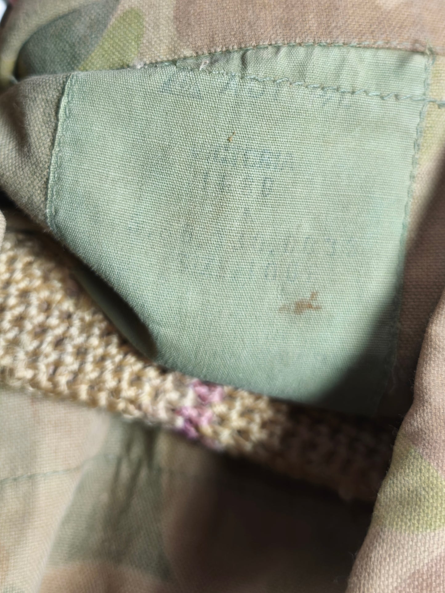 1980 Faded Auscam DPCU + Nametag Jacket M