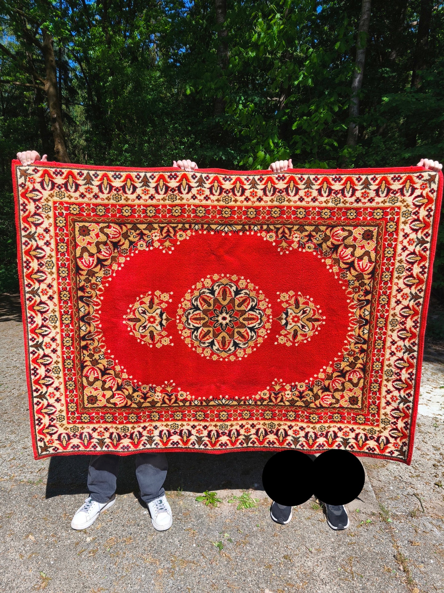 USSR Wall rug / Carpet 194x144cm / 6,4''x 4.7''