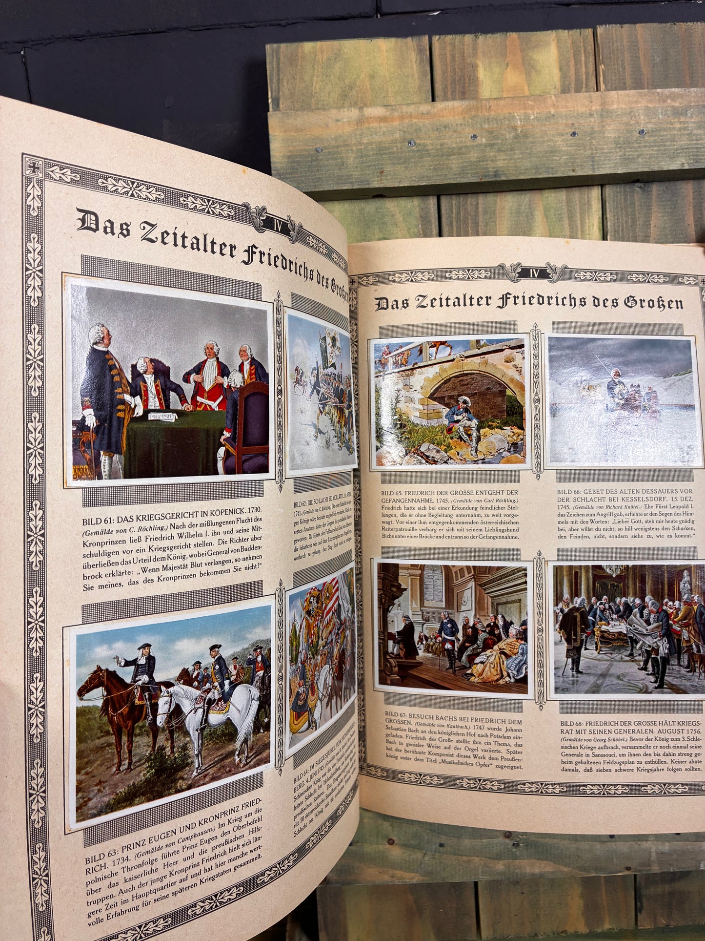 1936 German History in Pictures — Collector’s Album