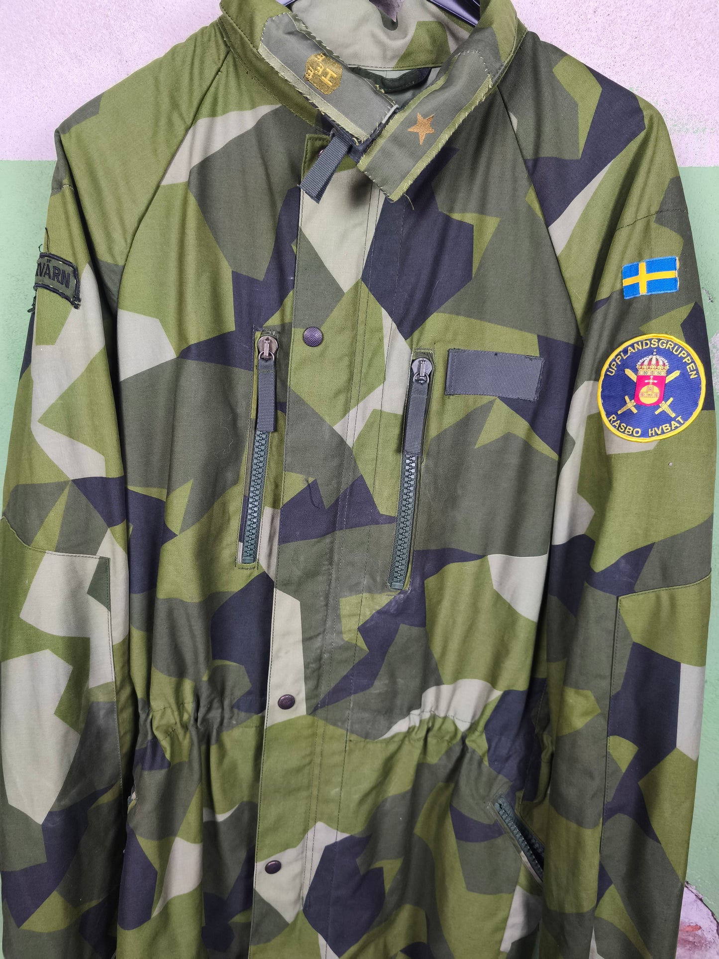 Issued Swedish m90 Parka - Second Lieutant Upplandsgruppen // M- 205cm / 6'7''//