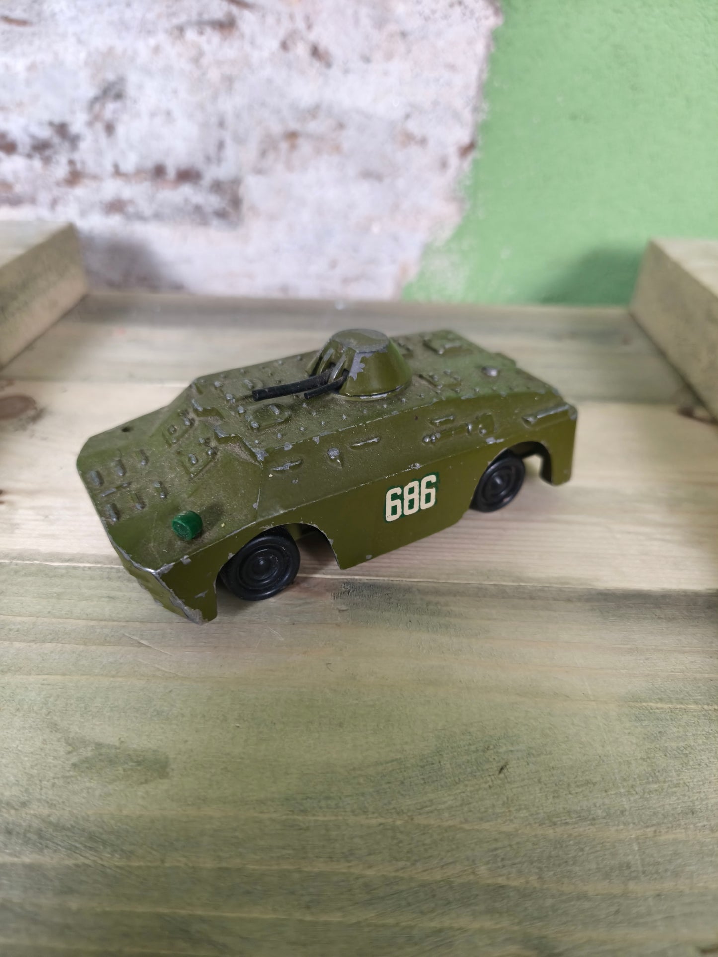 Soviet Metal Military Vehicle Toys