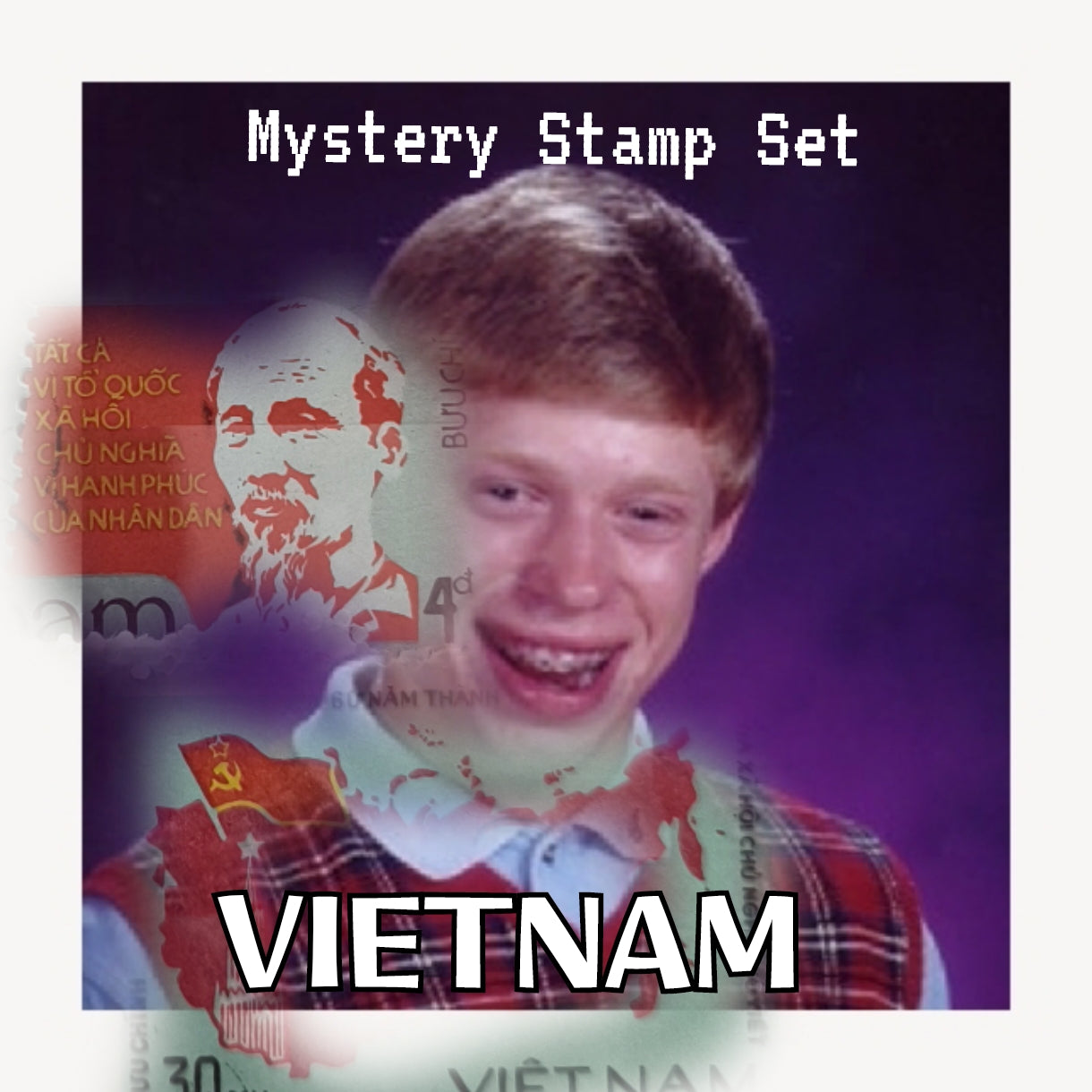 Vietnam Mystery Stamp Set (10 pieces)