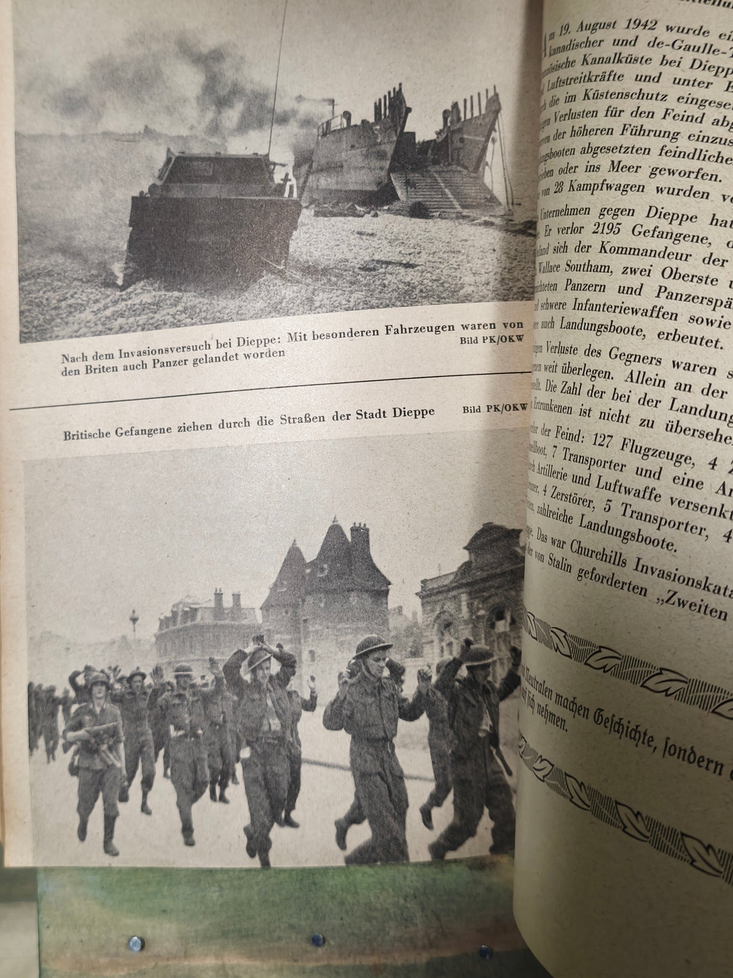 Book: German 1943 Fliegerkalender Jahrbuch der Luftwaffe