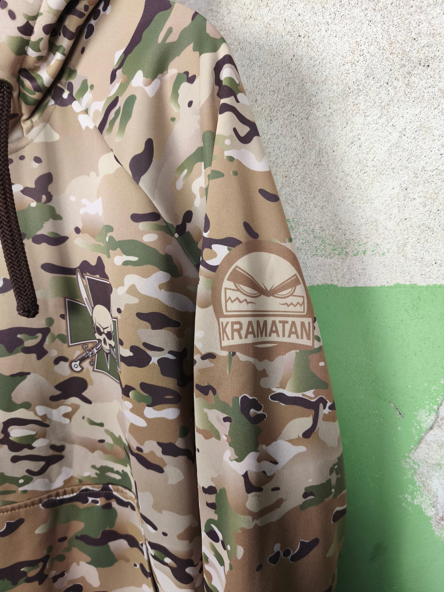 Ukrainian 72th Seperate Mechanized Brigade 'Black Zaporozhians' Hoodie [L]