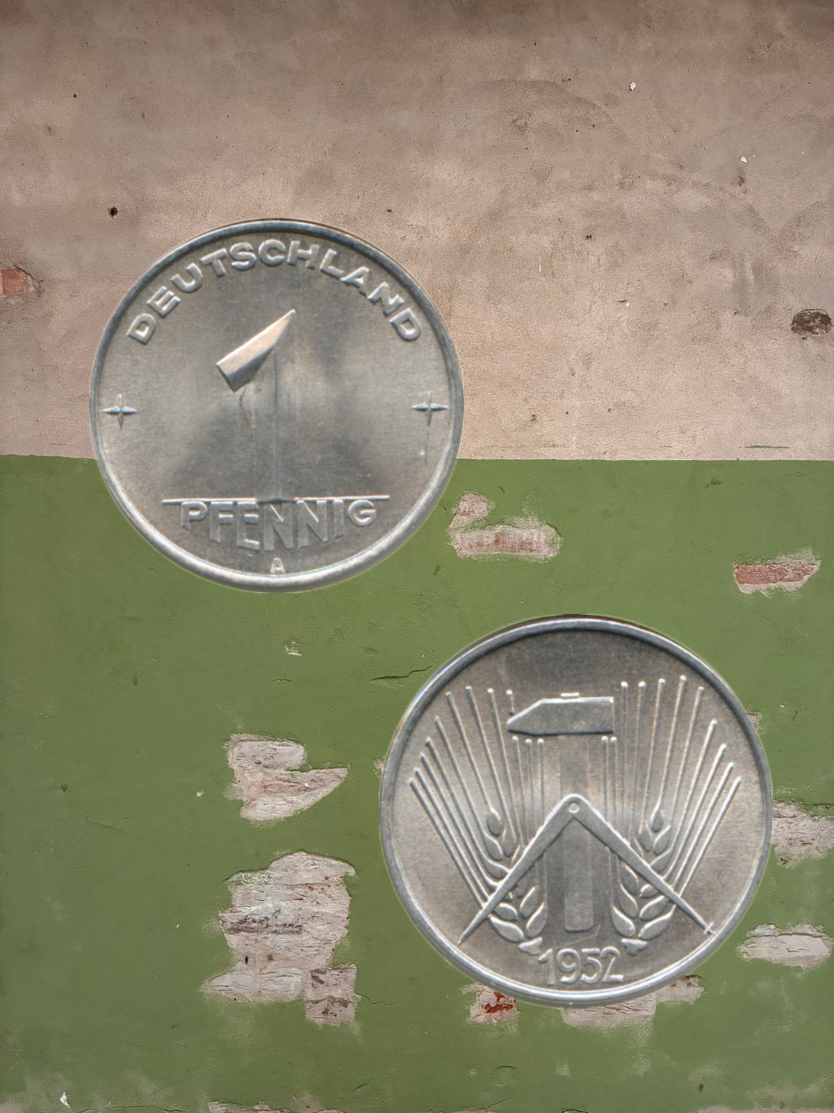 1952-1989 East German Coins DDR Pfennig, Mark & Commemoratives