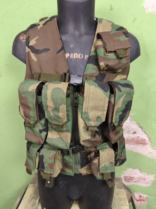 Early SRVV "Alfa" Unloading Vest Woodland FSB