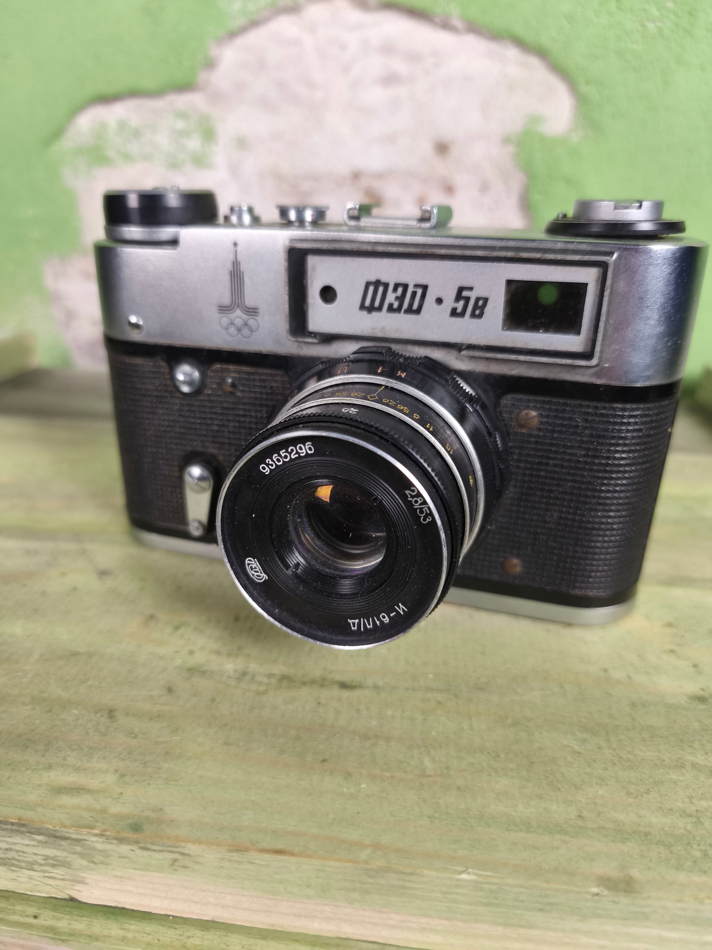 1980 Soviet Olympics FED-5b camera [NOT WORKING] + И-61Л/Д