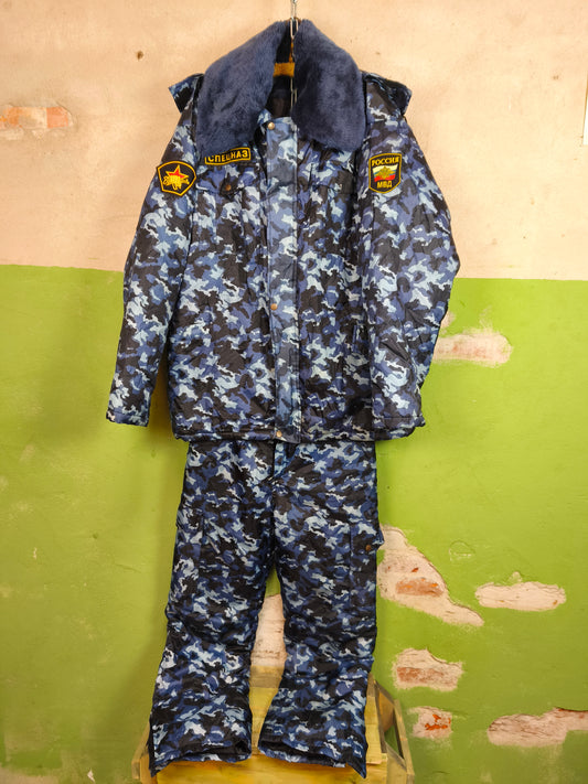 Russian MVD Blue Gorod SMK "Chechen" Winter Uniform [54]