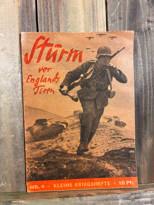 1940 NSDAP Kleine Kriegshefte - At England's gate (Nr. 4/6) (Kopie)