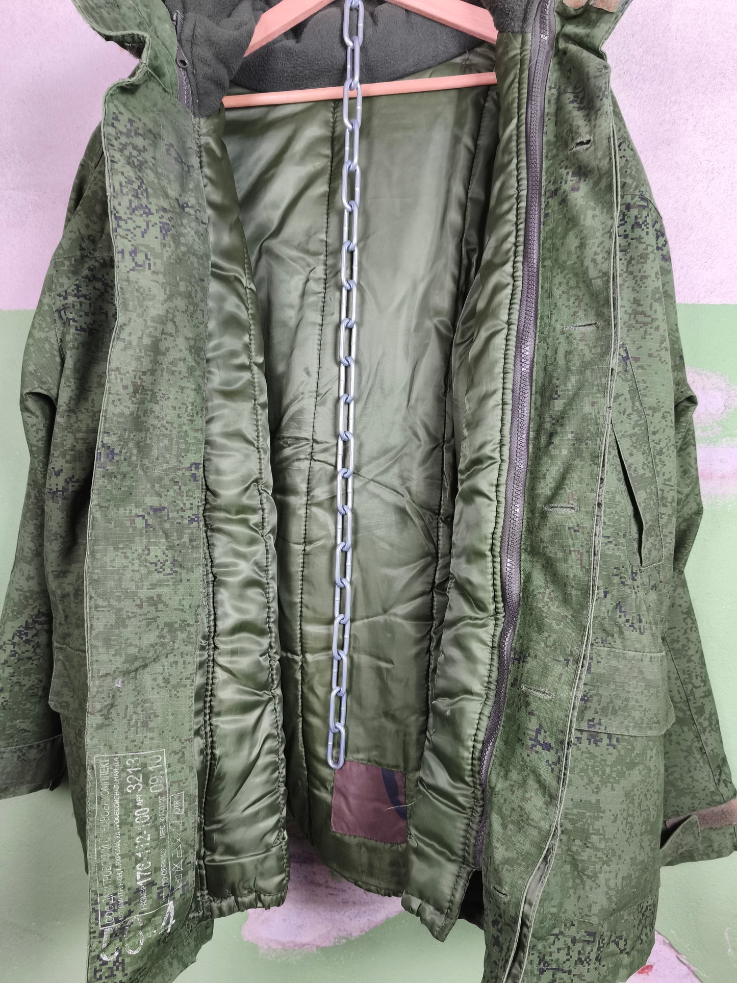 Issued 2010 Russian EMR Winterjacket + Liner [56-4]