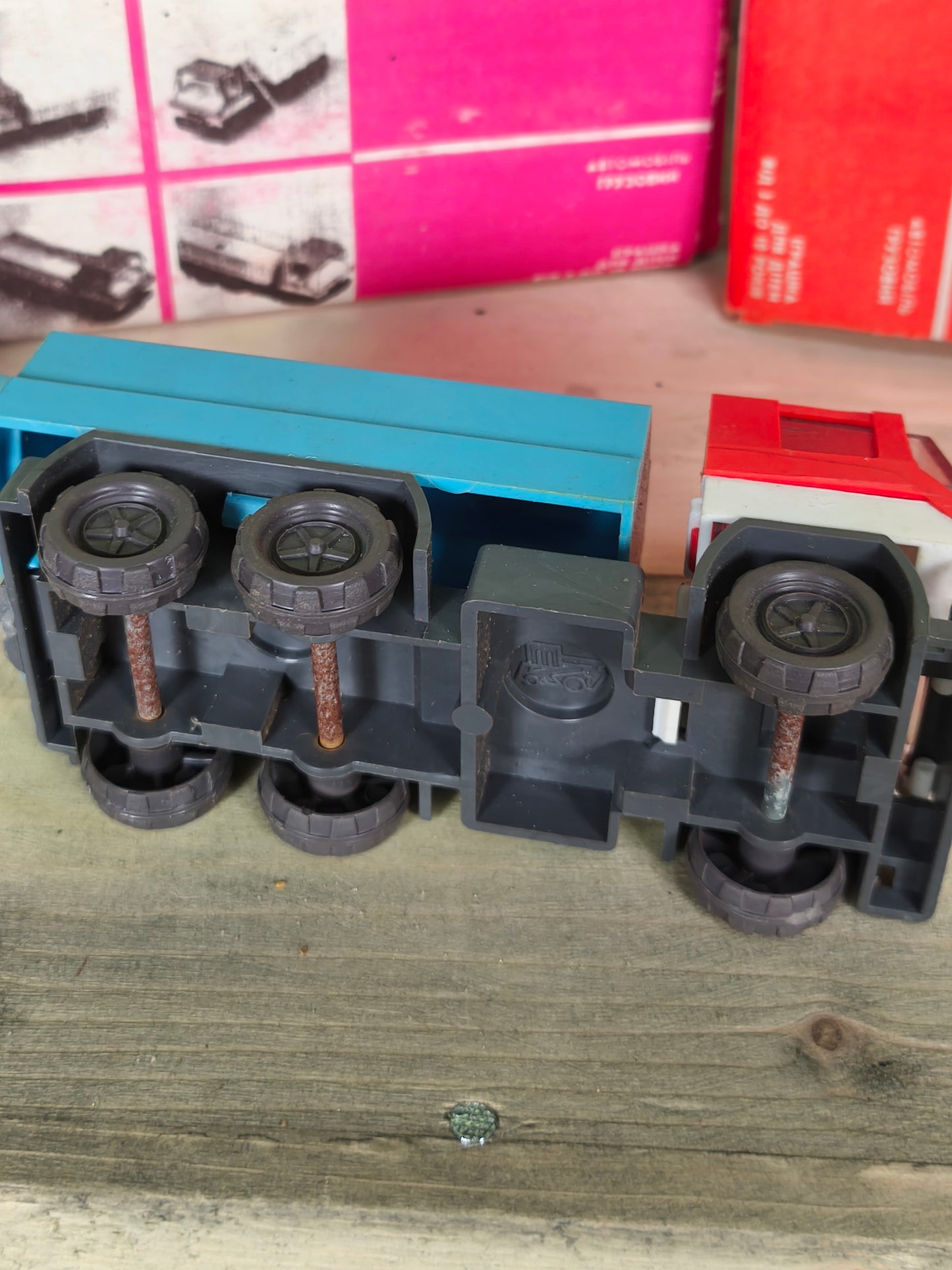USSR 1979 Toy Truck Ternopil Combine Plant