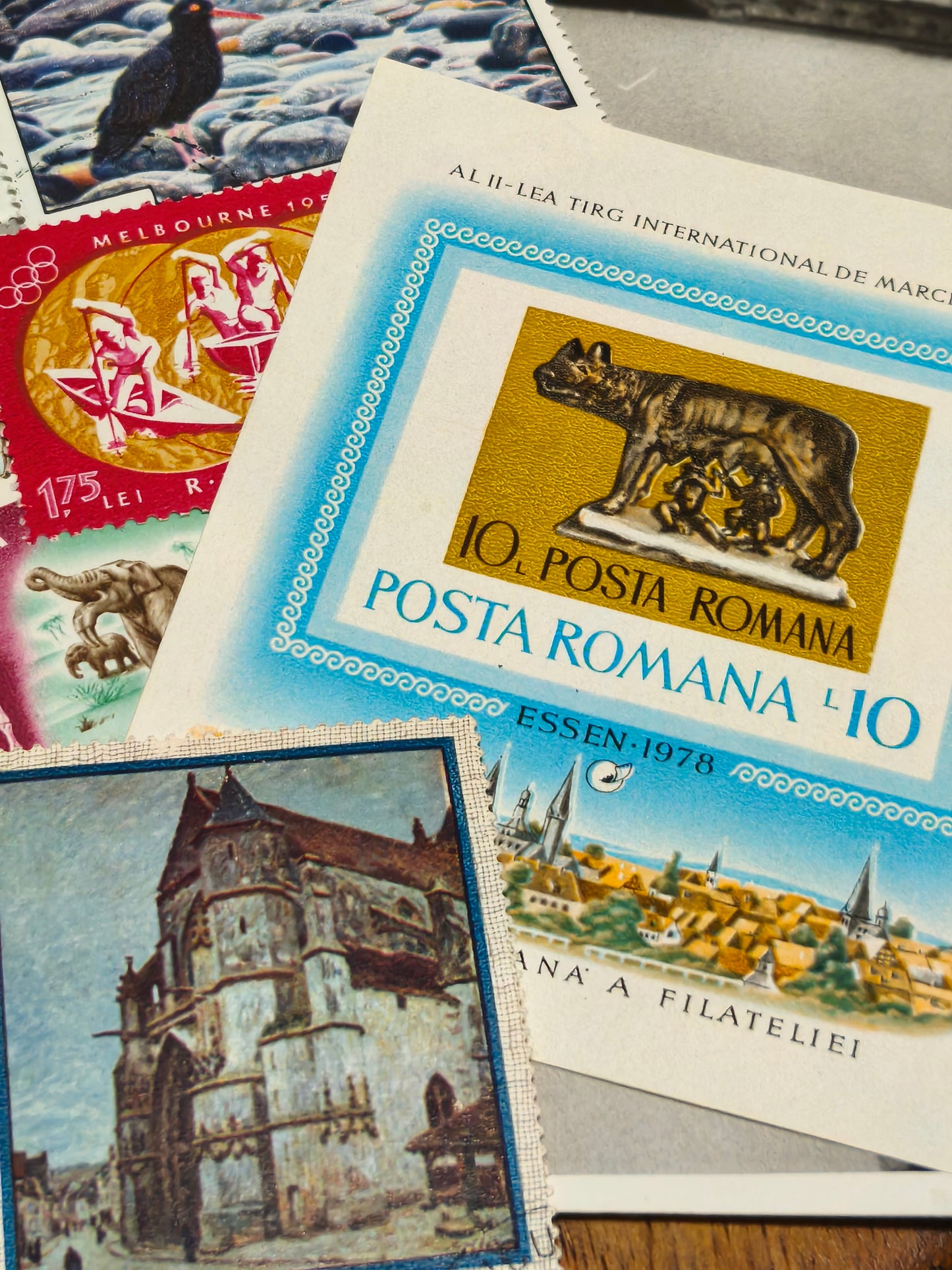Romania Royal & People’s Republic Stamp Collection (10 pcs)