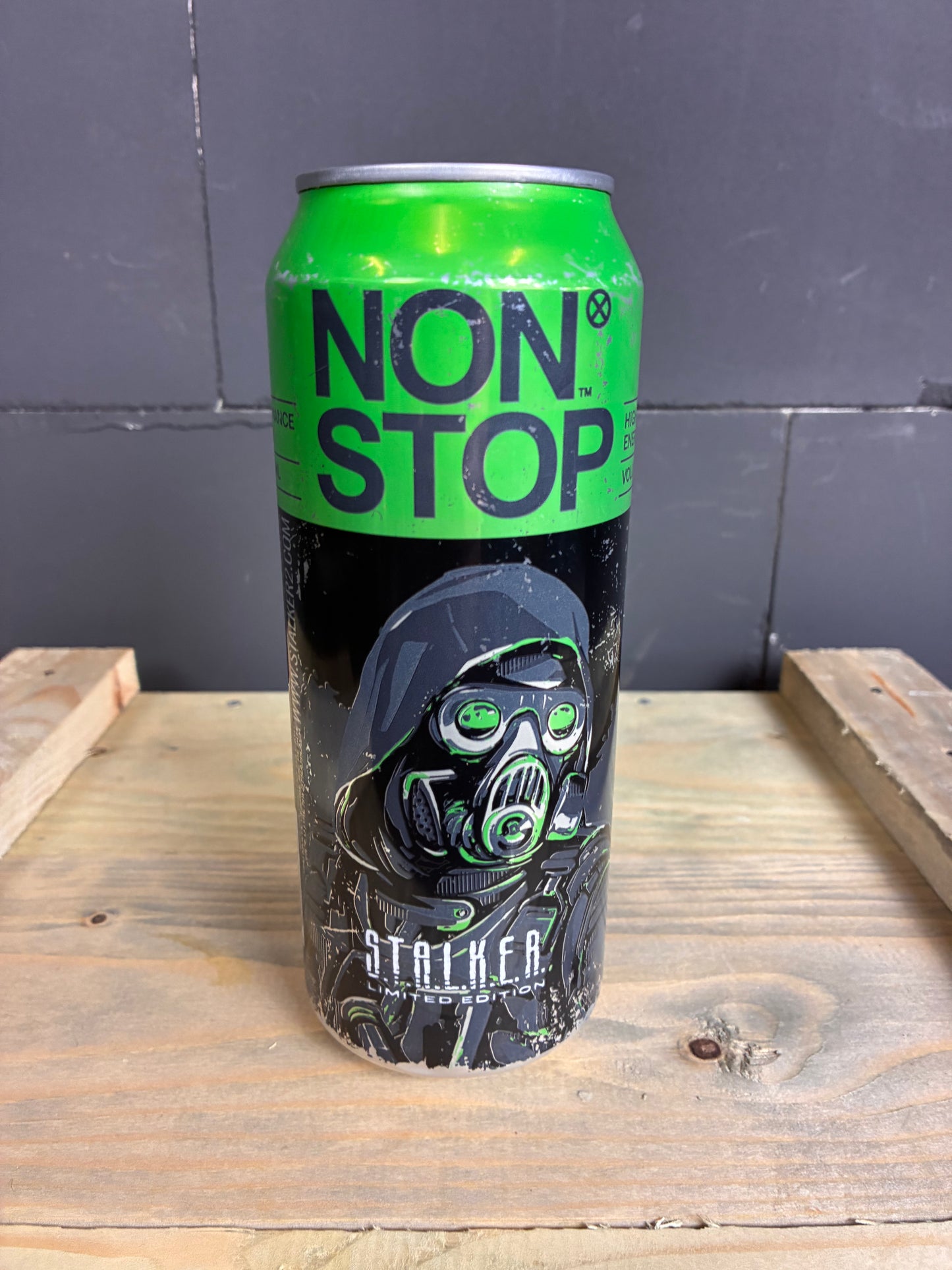 Ukrainian Energy Drink 'Non Stop' S.T.A.L.K.E.R 2 Watermelon Limited Edition 0.5L [INTERNATIONAL SHIPPING]