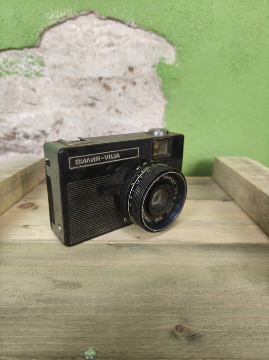 USSR 1974 Belorussian Vilia Triplet 69-3 4/40 Photo camera [Working]