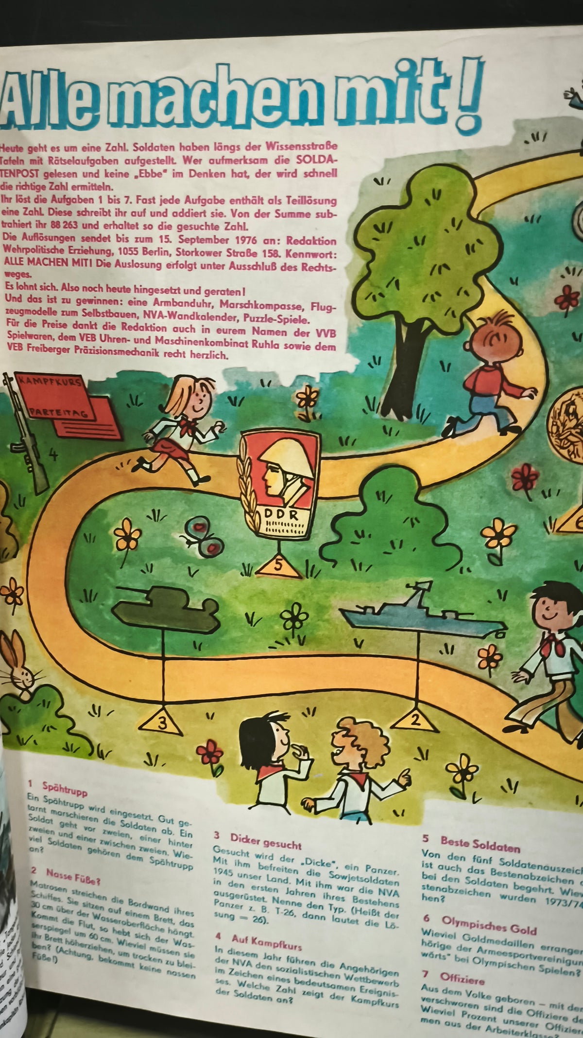 1976 Soldatenpost — 20 Years of the NVA Youth Magazine
