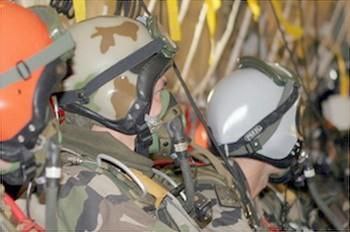 Issued French EL50 TAP Jump Helmet