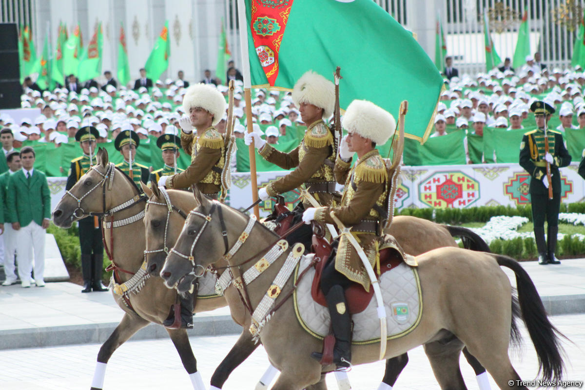 Turkmenistan Flag 60x90cm