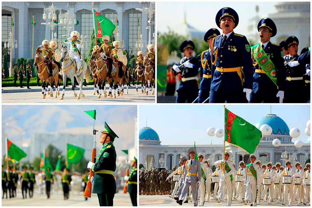 Turkmenistan Flag 60x90cm